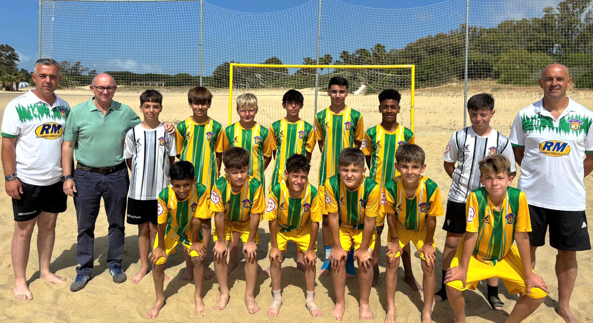 La Selección Atlético Portuense de fútbol playa se presenta en sociedad con la vista puesta en Andalucía y Portugal