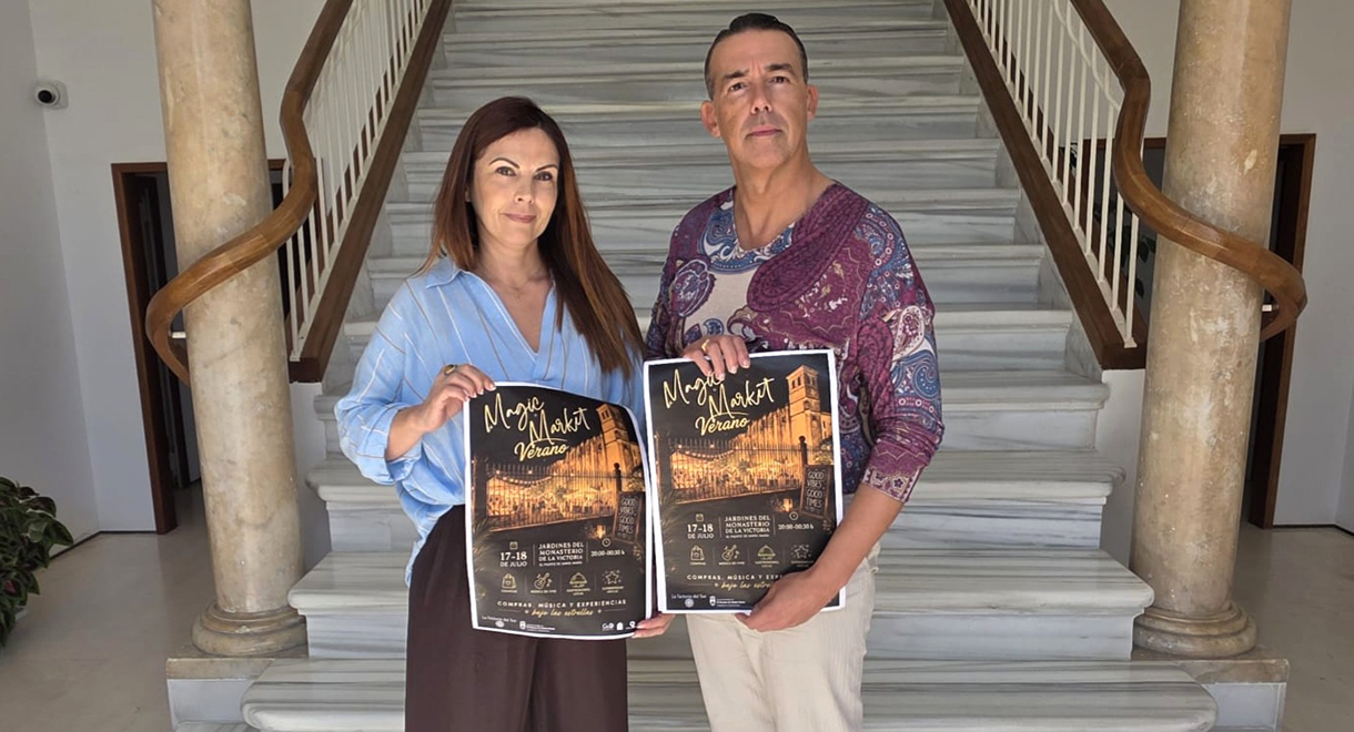 Los jardines del Monasterio de la Victoria acogerán en El Puerto los días 17 y 18 de julio el Magic Market de verano
