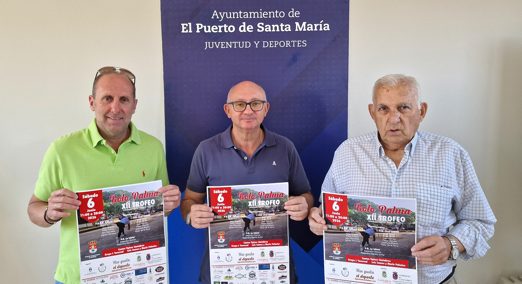 El XII Trofeo Ciudad de El Puerto 'Juan de la Cosa' de Bolo Palma se disputará el 6 de junio