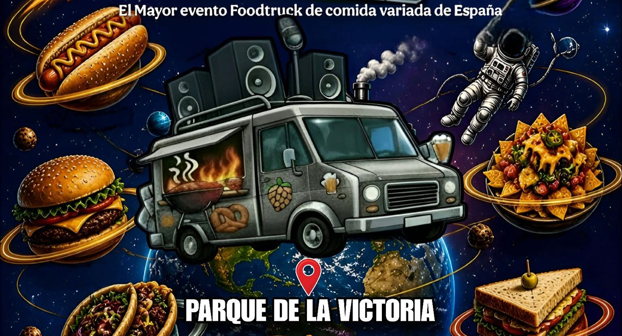 El Parque de la Victoria de El Puerto de Santa María acoge este fin de semana Foodtruck Planet