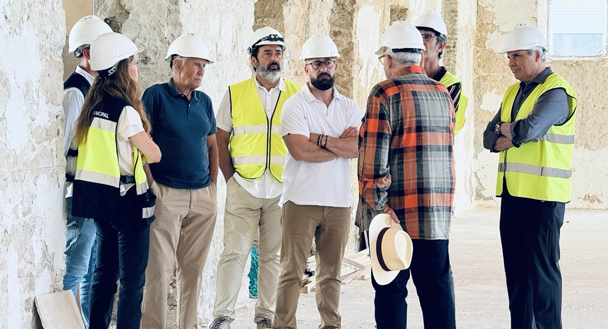 El antiguo Hospital San Juan de Dios avanza en su rehabilitación para renacer como gran espacio cultural y social del centro de El Puerto