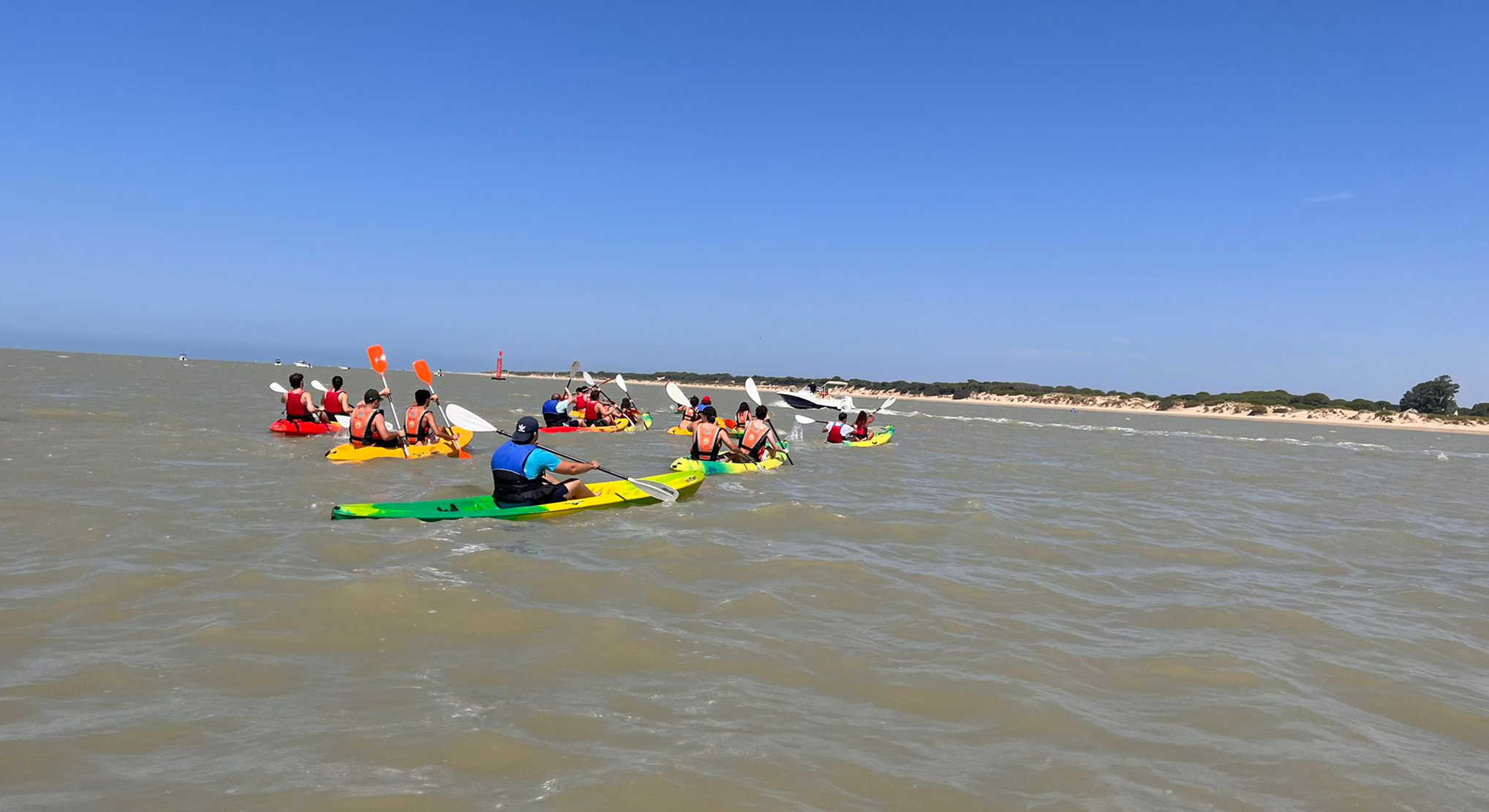 La concejalía de Juventud reúne a 50 personas, completando las inscripciones, en una excursión gratuita a Doñana con actividades de aventura en plena naturaleza