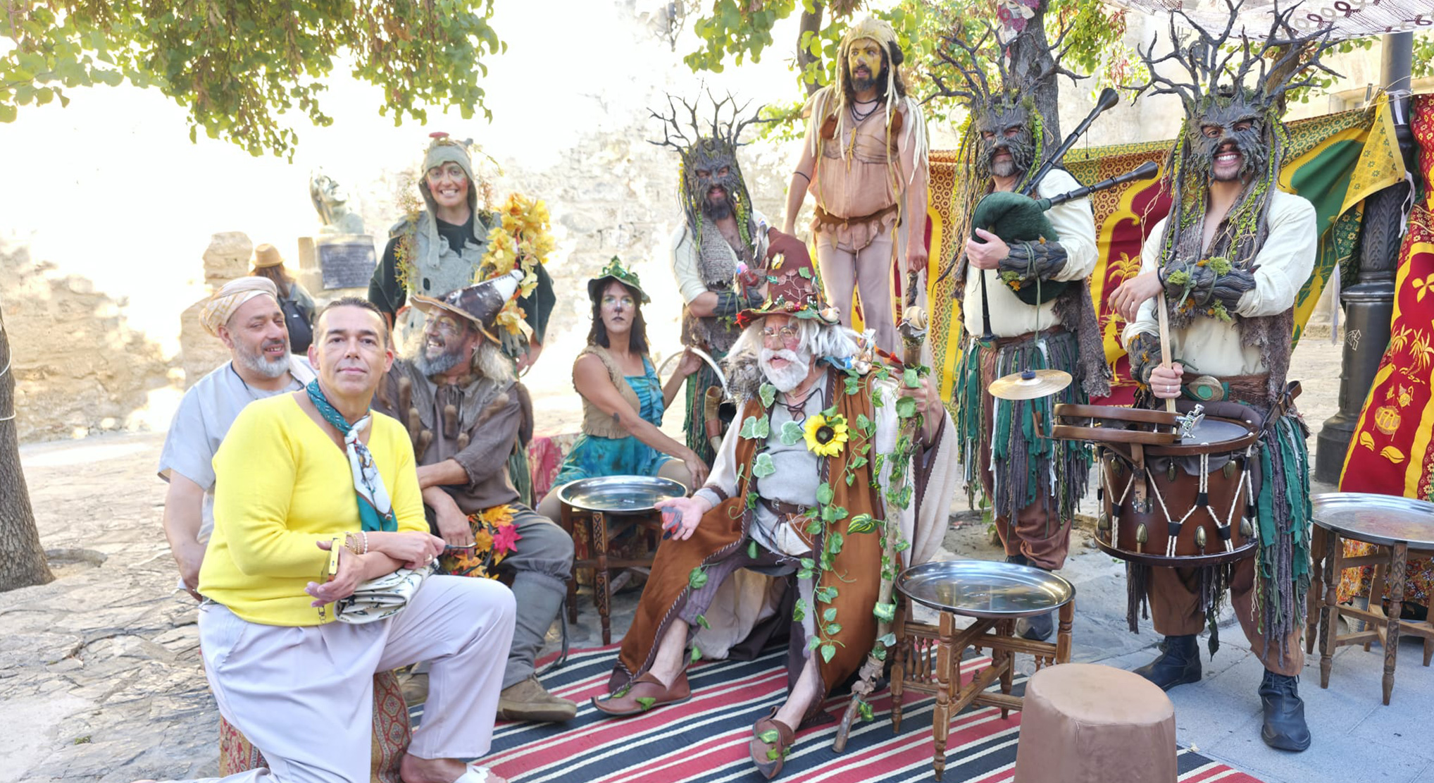 David Calleja inaugura el Mercado Medieval, que convertirá el centro de El Puerto en un zoco durante todo el fin de semana