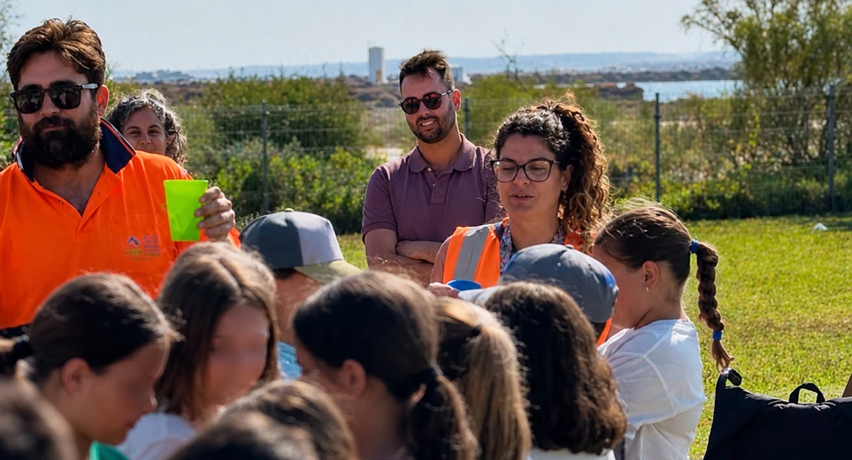 200 escolares de El Puerto participan en las actividades organizadas por el Día Mundial del Medio Ambiente 2026 en el CEAAN Coto de la Isleta