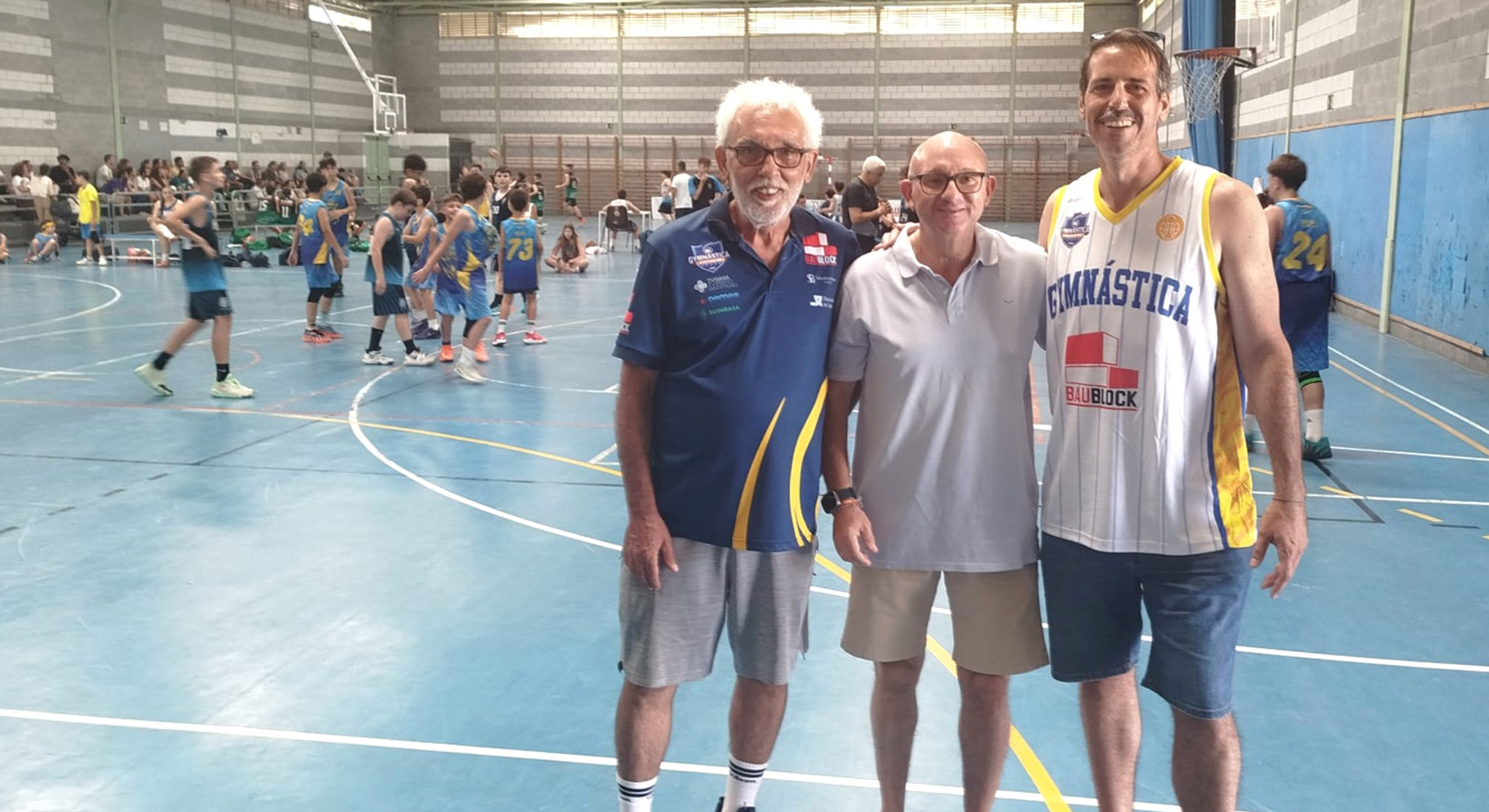 El Puerto reúne a diez equipos en la XI edición de 'Territorio Mini', el torneo de minibasket de la Gymnástica Portuense