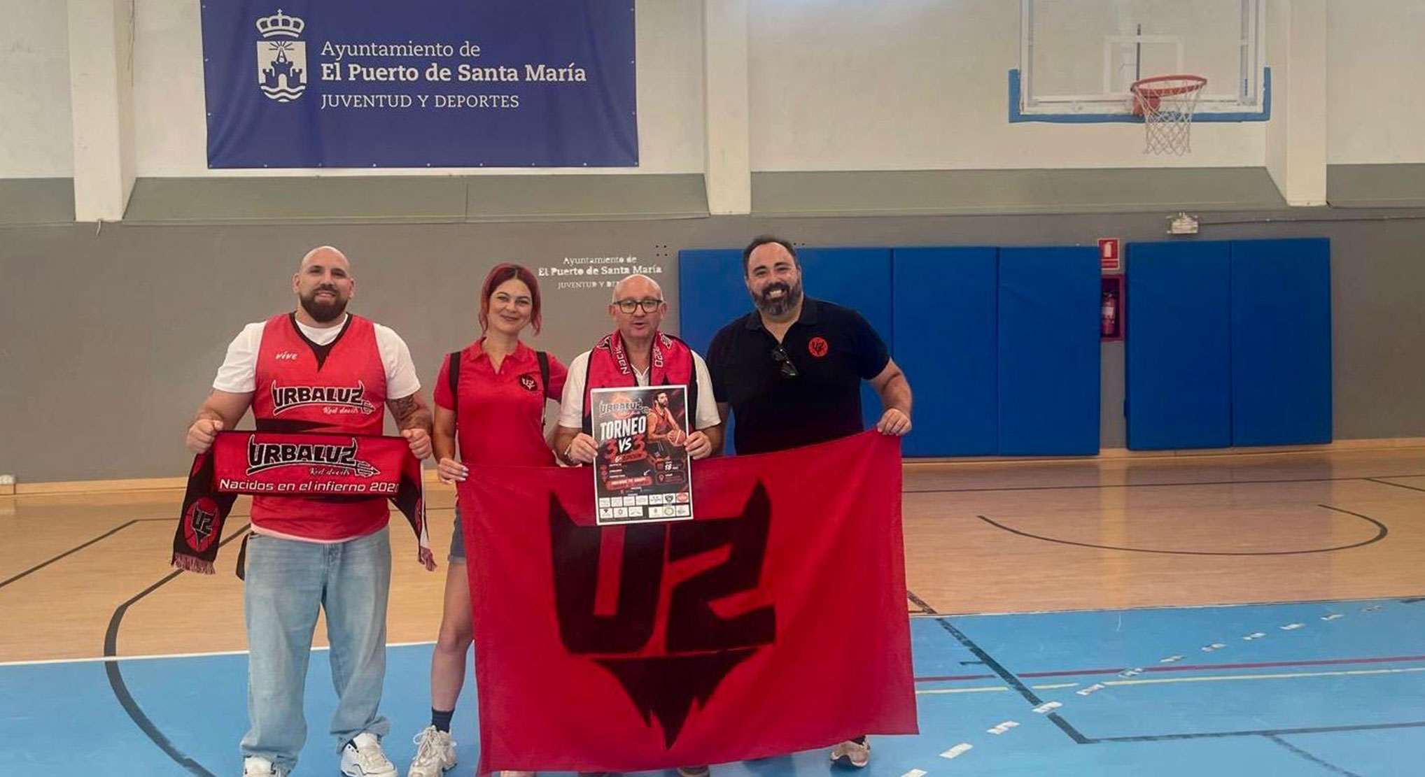 El VI Torneo 3x3 Urbaluz Red Devils de baloncesto se disputará el 18 de julio en el Pabellón Angelita Alta