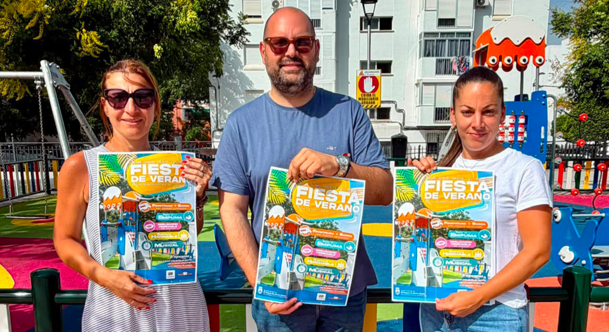 La Pista Deportiva de la Asociación de Vecinos Sudamérica acoge este viernes 26 una Fiesta de Verano