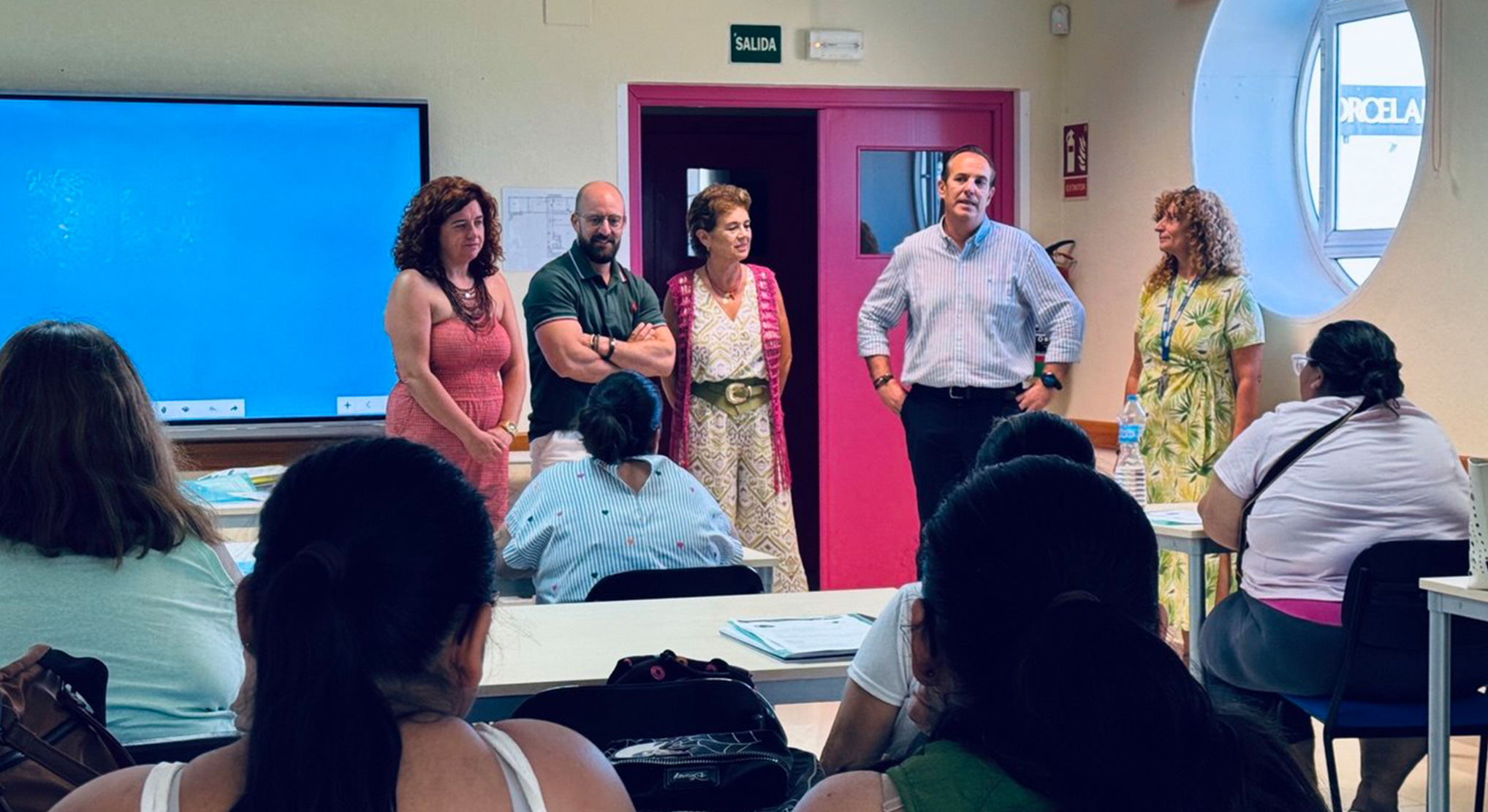 Germán Beardo inaugura el curso de Atención Sociosanitaria a Personas en el Domicilio con las primeras 15 alumnas