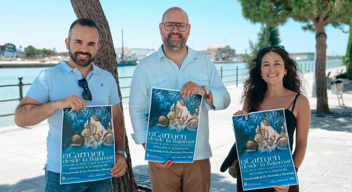 La concejalía de Relaciones con la Ciudadanía de El Puerto de Santa María programa actividades para toda la familia durante la Festividad del Carmen el próximo 16 de julio