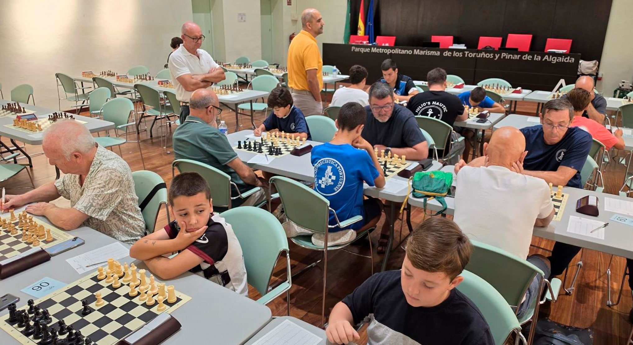 El IV Festival Internacional de Ajedrez Ciudad de El Puerto reúne a 140 jugadores