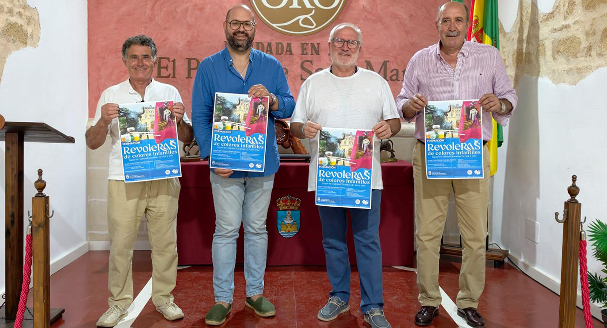 La concejalía de Relaciones con la Ciudadanía de El Puerto de Santa María abre este lunes 27 el plazo de inscripción para un curso de revoleras de colores infantiles