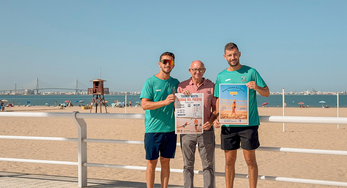 El Club Vóley Playa Santa María presenta la I Edición del Torneo Ciudad de El Puerto, una nueva cita para impulsar este deporte en la ciudad