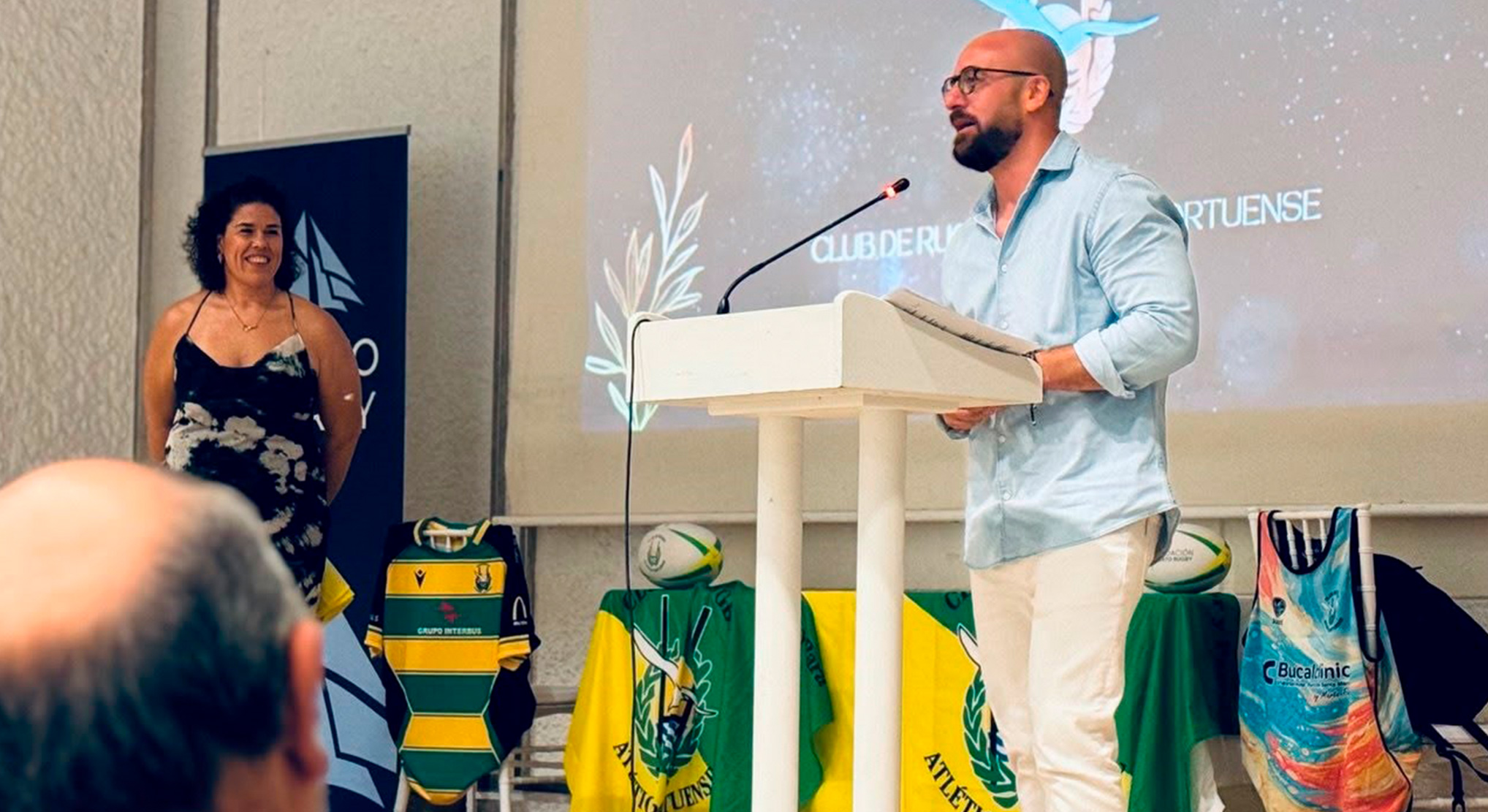 El Puerto celebra la llegada de Bimba 'Delgado Dueñas' al CRAP para liderar su proyecto deportivo