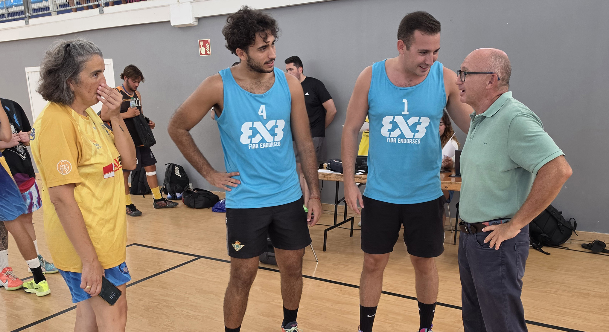 El Pabellón de La Angelita Alta acoge el mejor ambiente baloncestístico con el Torneo 3x3 de la Gymnástica Portuense