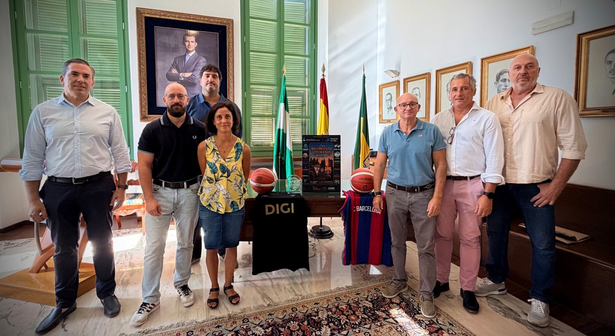 El Puerto acogerá el I Trofeo Baloncesto Veteranos Bahía de Cádiz con leyendas del FC Barcelona y carácter solidario