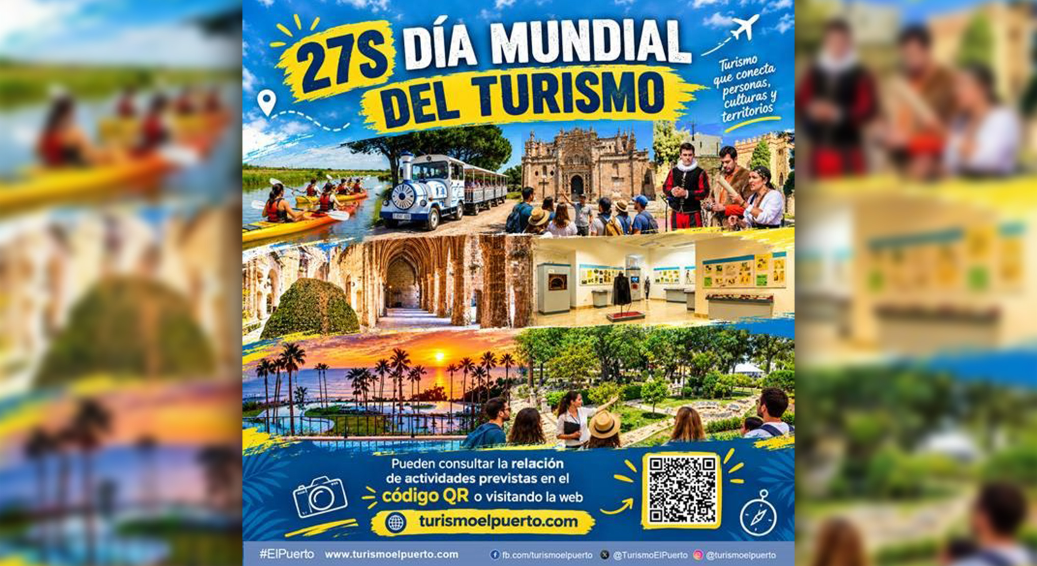 El Puerto celebra el Día Mundial del Turismo con un amplio programa de actividades gratuitas