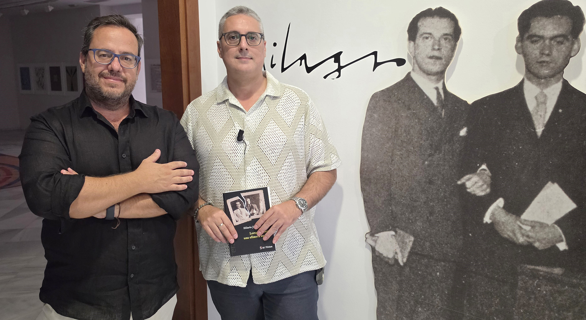 El profesor Hilario Jiménez disertó en El Puerto sobre 'Lorca y Alberti, la amistad que no pudo ser'