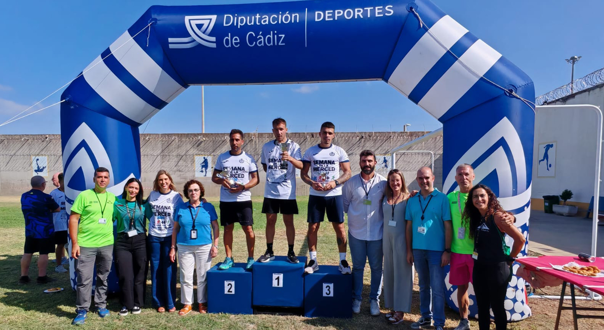 El Centro Penitenciario Puerto III acogió un completo calendario de actividades deportivas y culturales con motivo de la próxima festividad de Nuestra Señora de la Merced