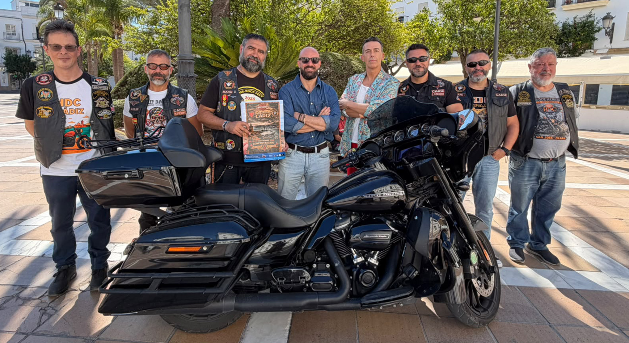 La VIII Concentración HDC-Cádiz reunirá este fin de semana a aficionados a las Harley-Davidson llegados de distintos puntos de Europa