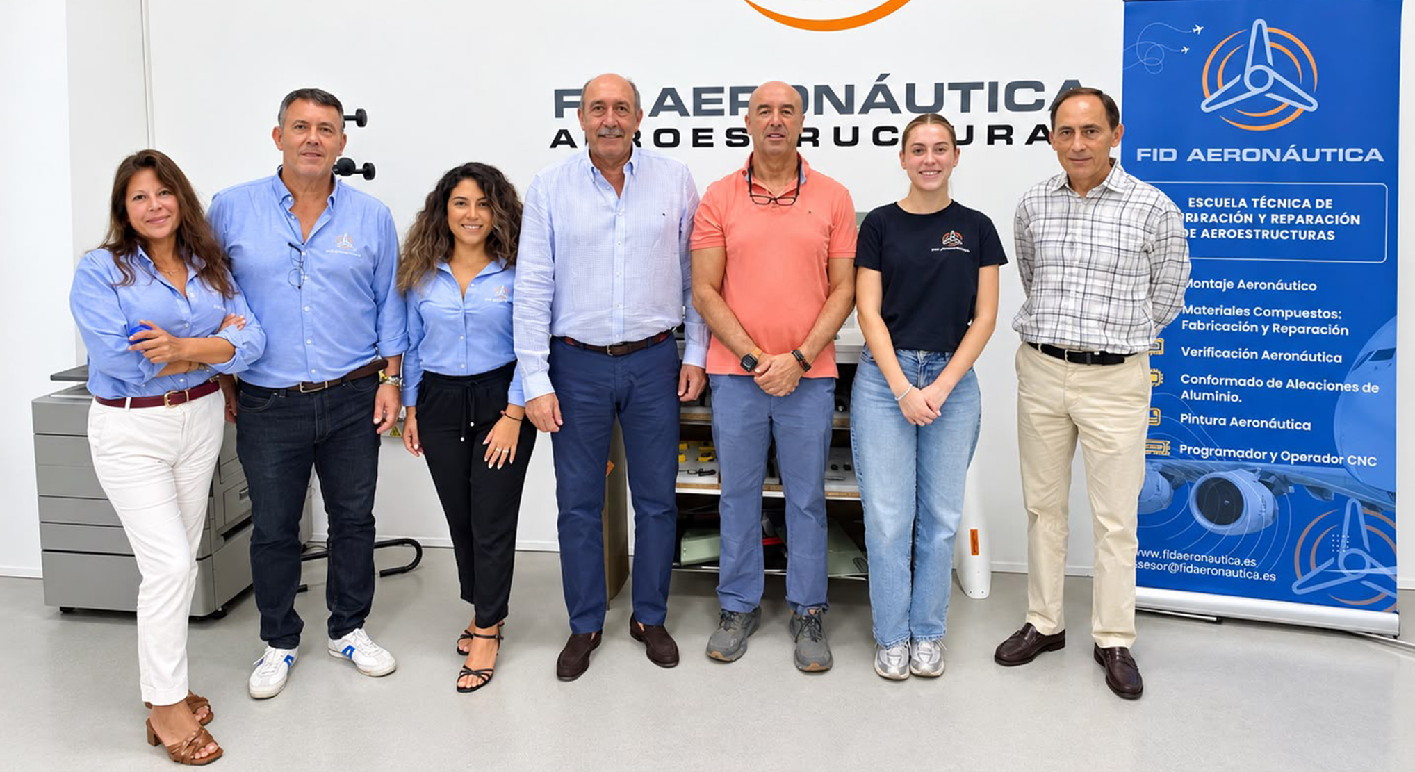 El concejal de Empresas y Autónomos, Carmelo Navarro, destaca la labor formativa de Fid Aeronáutica Aeroestructuras