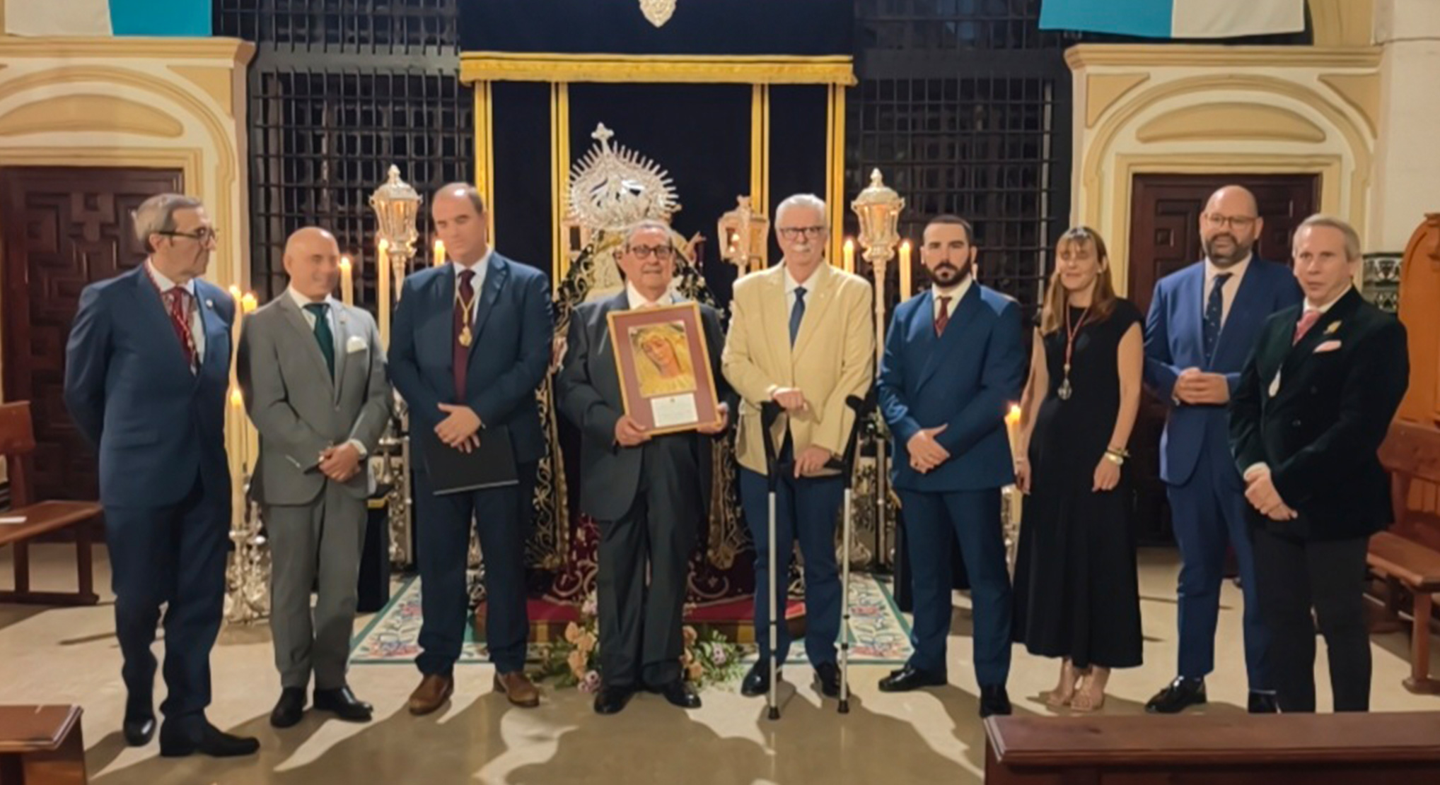 Antonio Velázquez Garay protagoniza la V Exaltación a Nuestra Señora del Rosario con un emotivo discurso en el convento de las Madres Concepcionistas