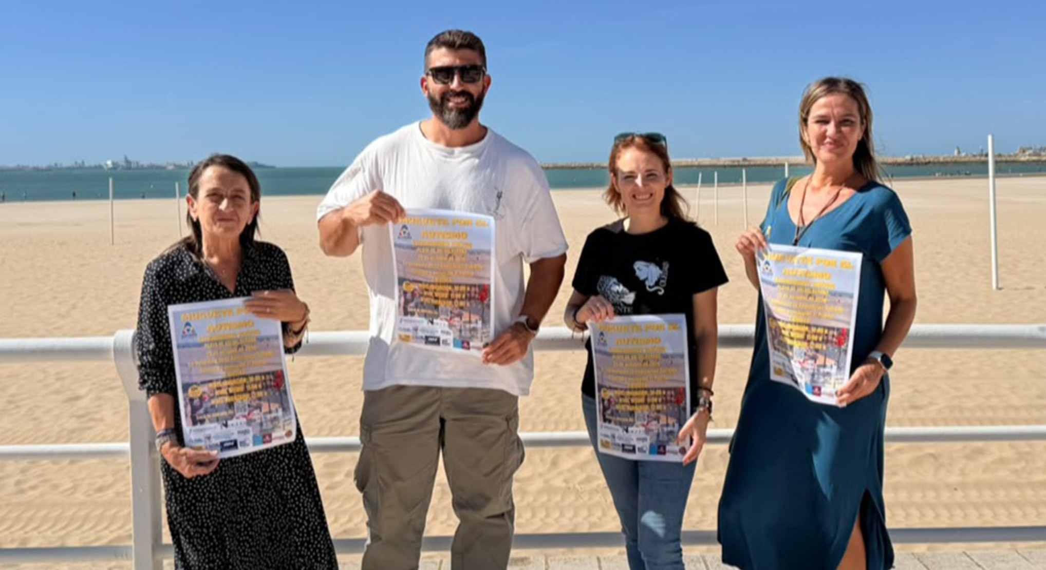 La playa de Valdelagrana acogerá el 25 de octubre un entrenamiento benéfico para la Asociación Autismo Derecho e Inclusión El Puerto