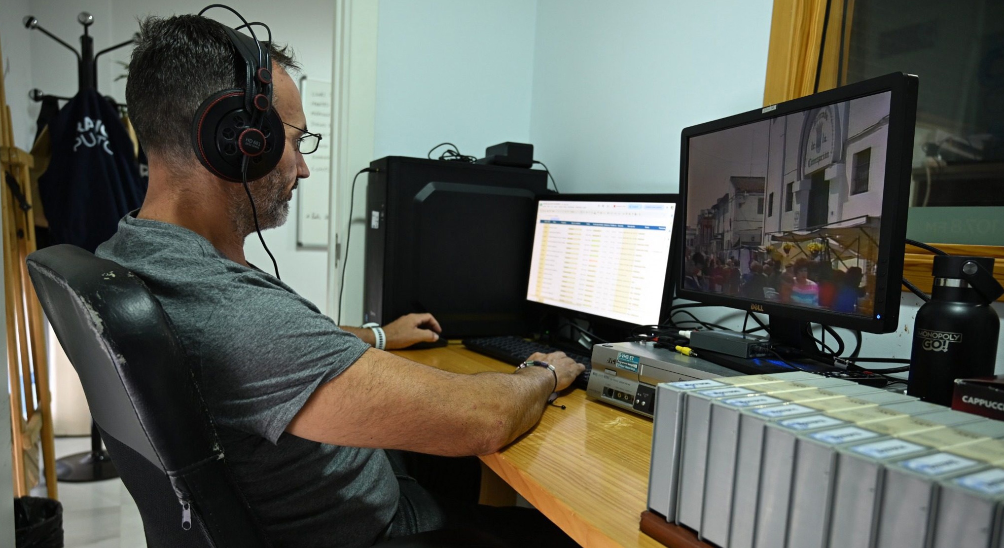 El Puerto Global digitaliza el archivo audiovisual de Telepuerto para preservar casi dos décadas de historia de la ciudad