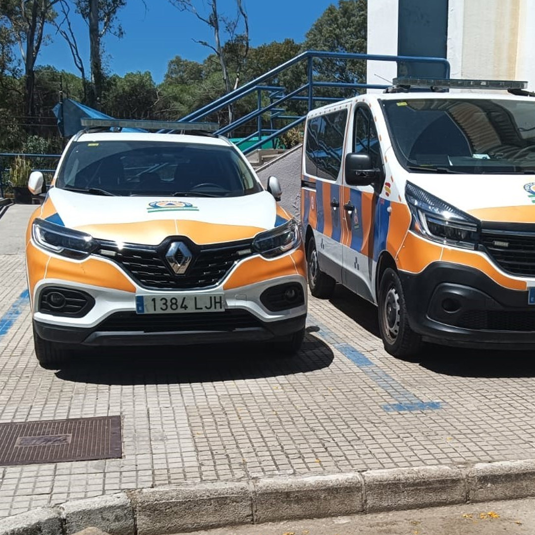 El Centro de FAISEM ubicado en la calle El Carmen realiza con éxito un simulacro de evacuación junto a Protección Civil de El Puerto