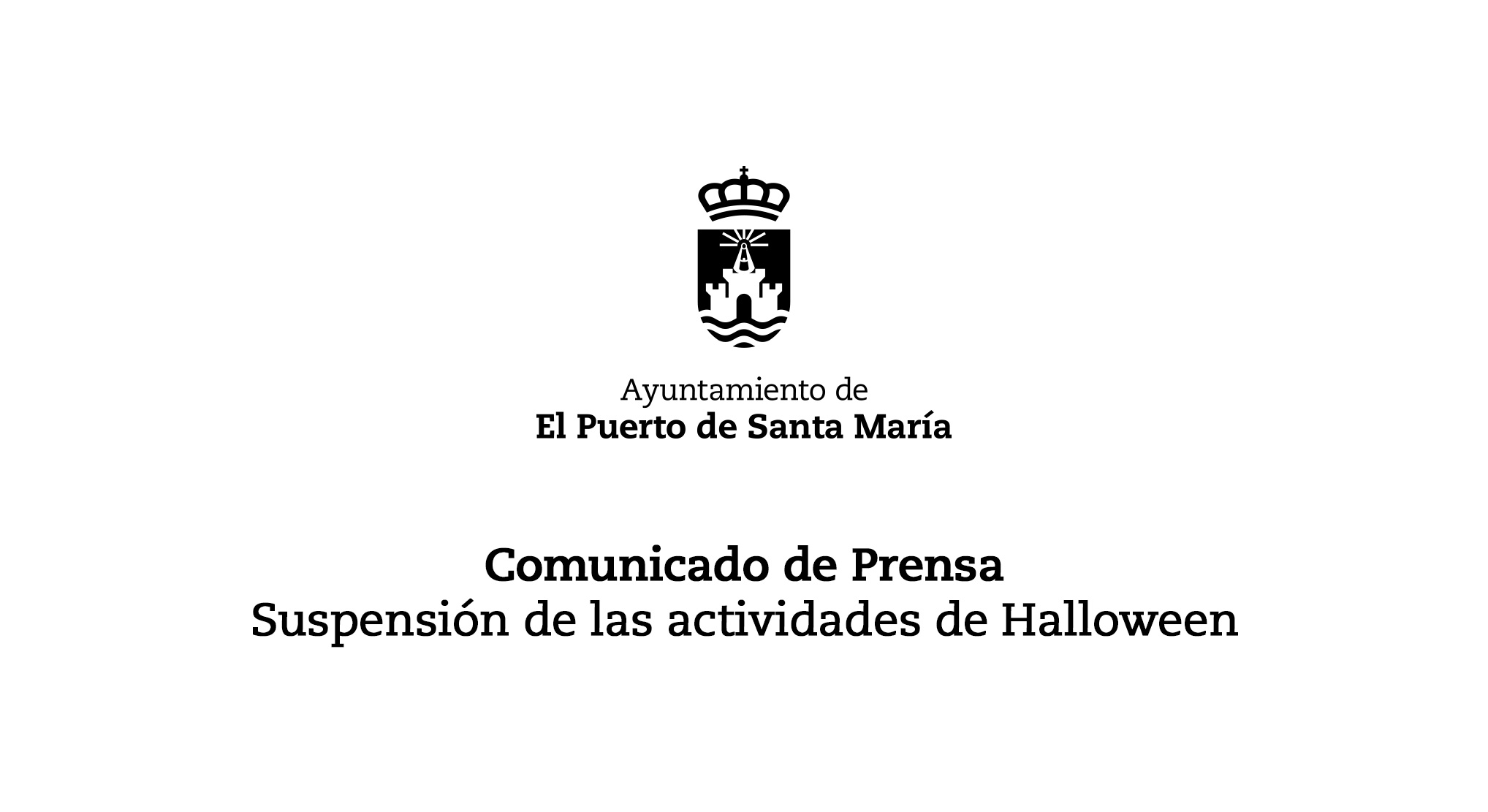 El Ayuntamiento suspende todas las actividades programadas para Halloween en señal de duelo y respeto por las víctimas del trágico accidente ferroviario