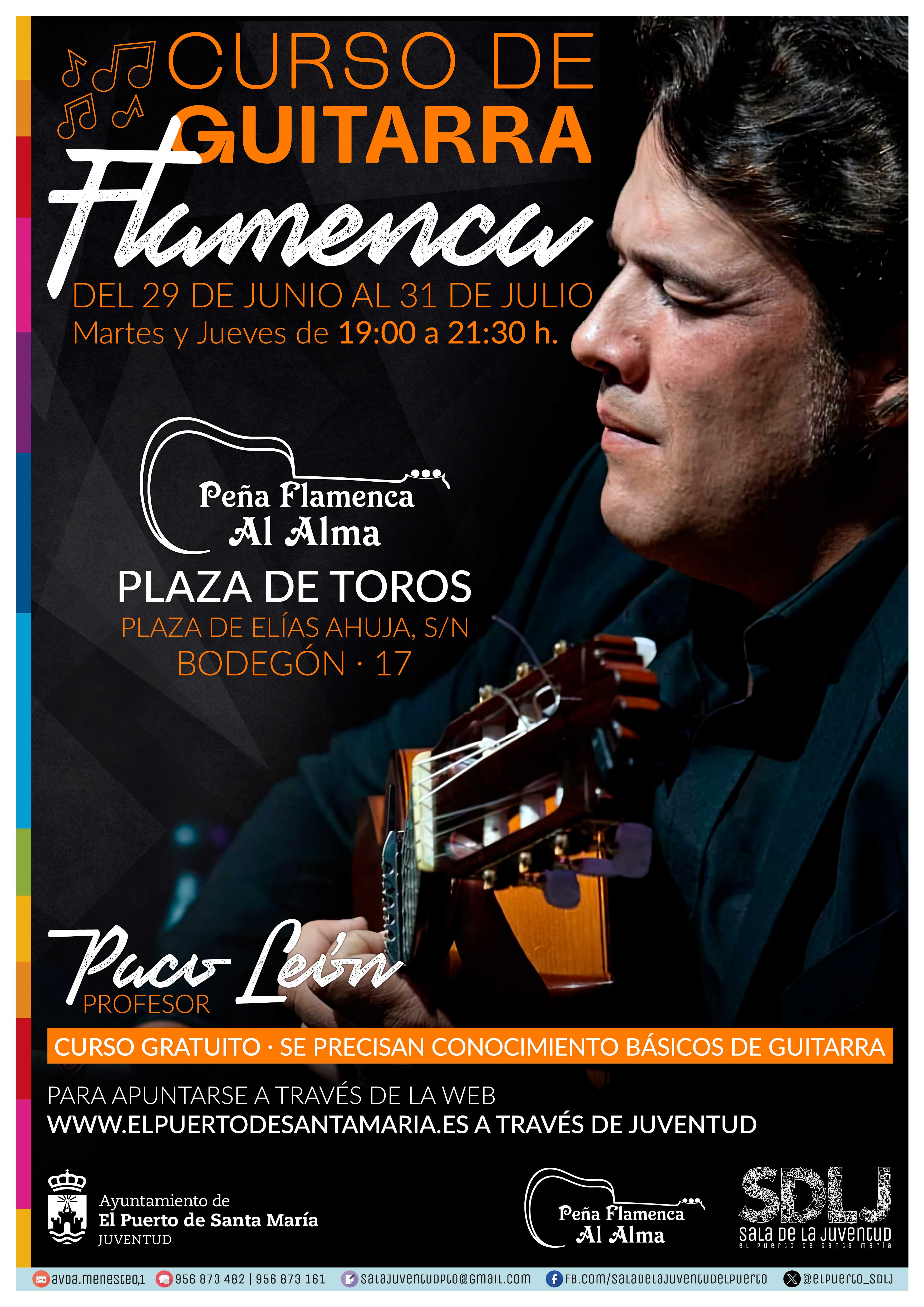 Curso de guitarra flamenca