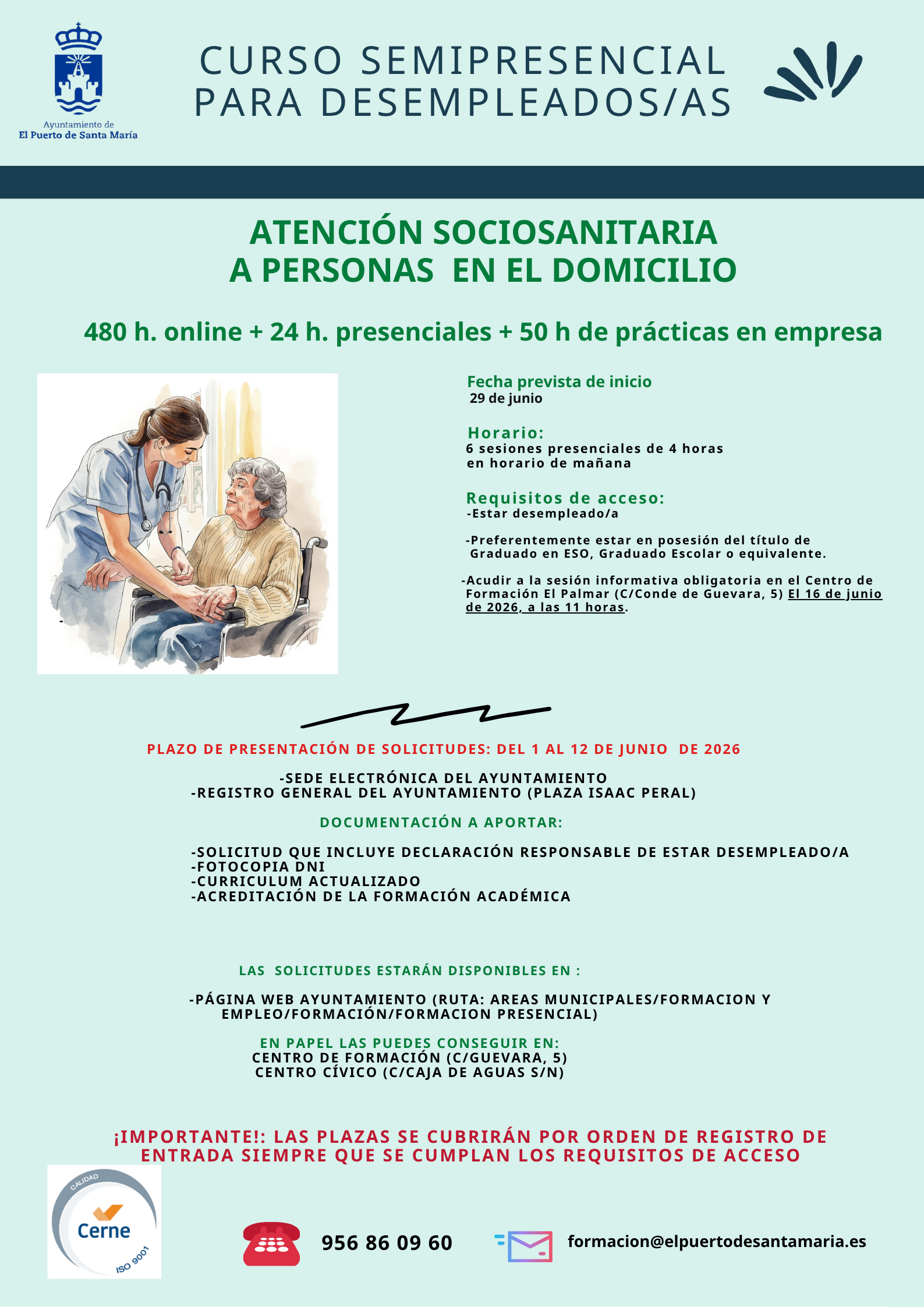 Cartel informativo