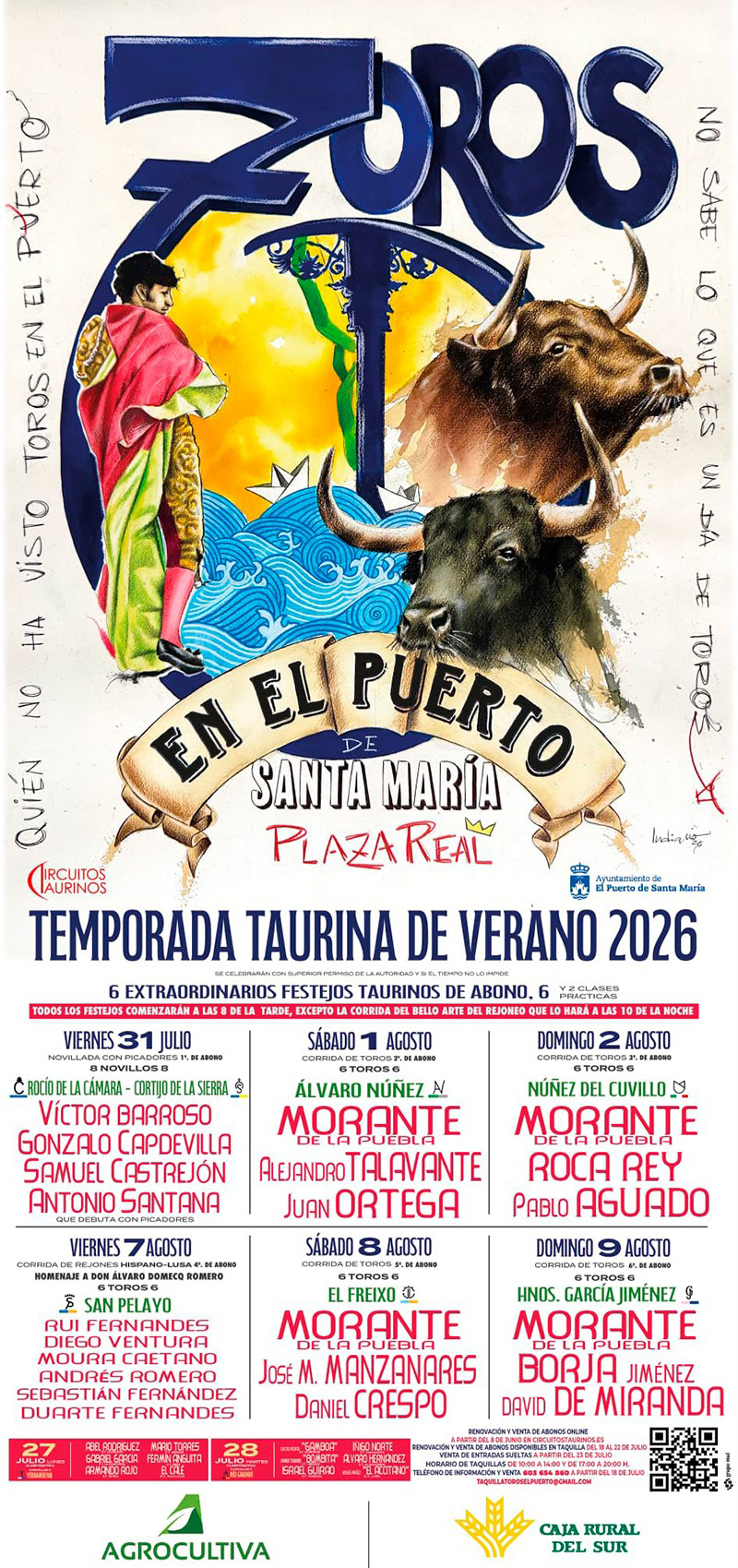 Toros El Puerto 2026