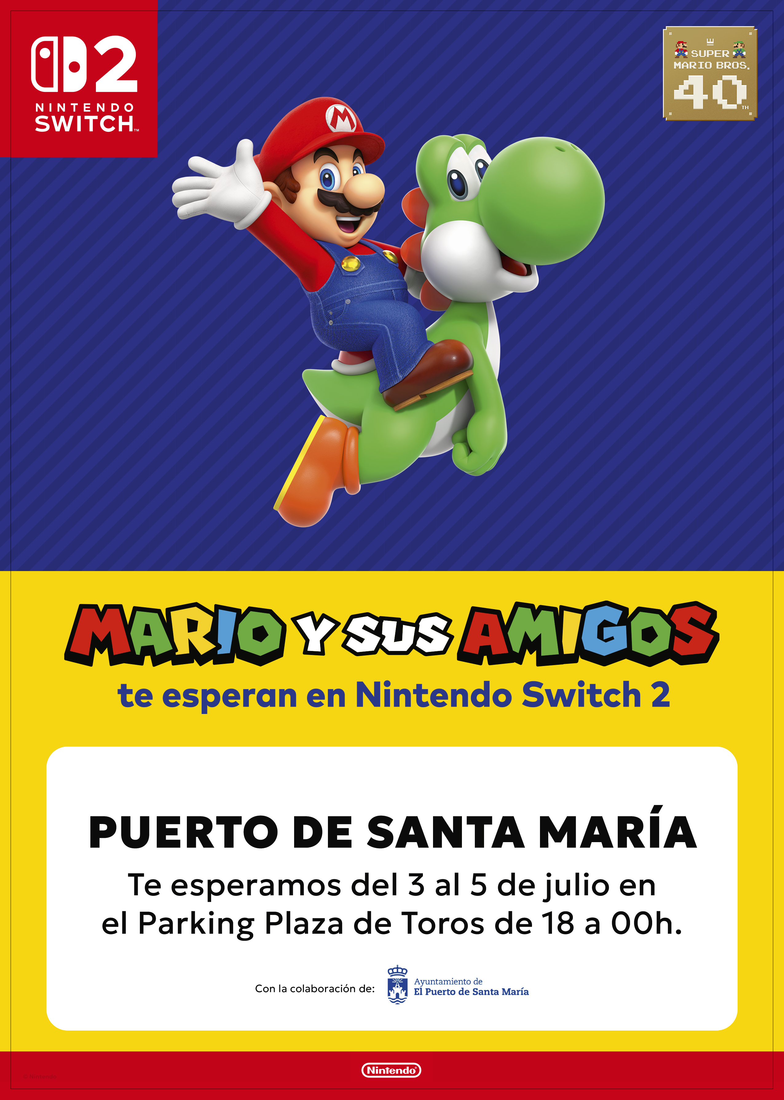 Mario Bros en El Puerto de Santa María
