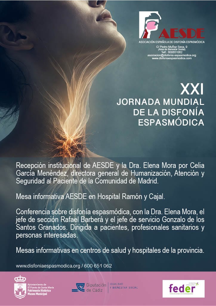 XXI Jornada Mundial de la Disfonía Espasmódica