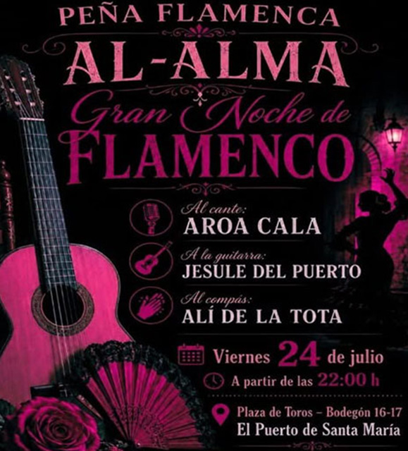 Gran Noche de Flamenco. Aroa Cala, Jesule del Puerto y Ali de la Tota