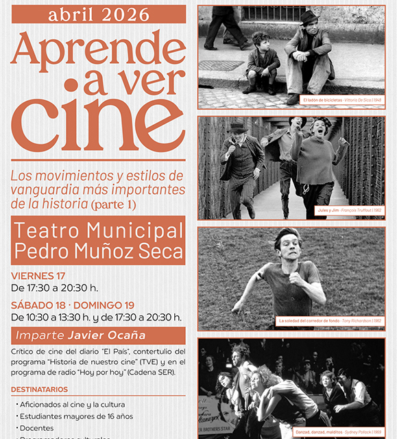 Curso. Aprende a ver cine: los movimientos y estilos de vanguardia más importantes de la historia