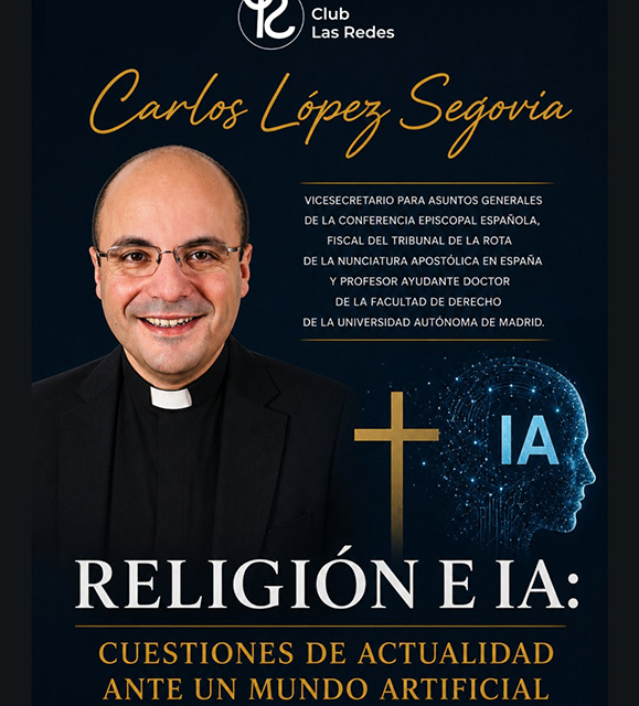 Conferencia. Religión e IA: cuestiones de actualidad ante un mundo artificial