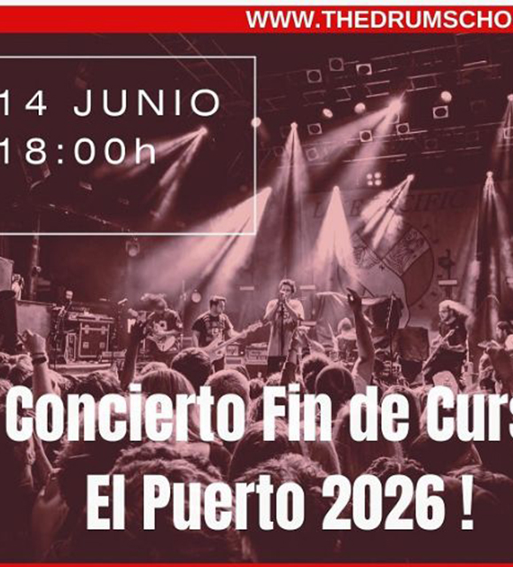 Concierto de Fin de Curso. The Drum School