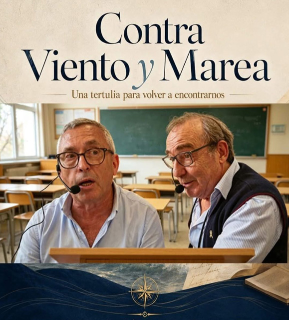 Presentación de la tertulia 'Contra viento y marea'