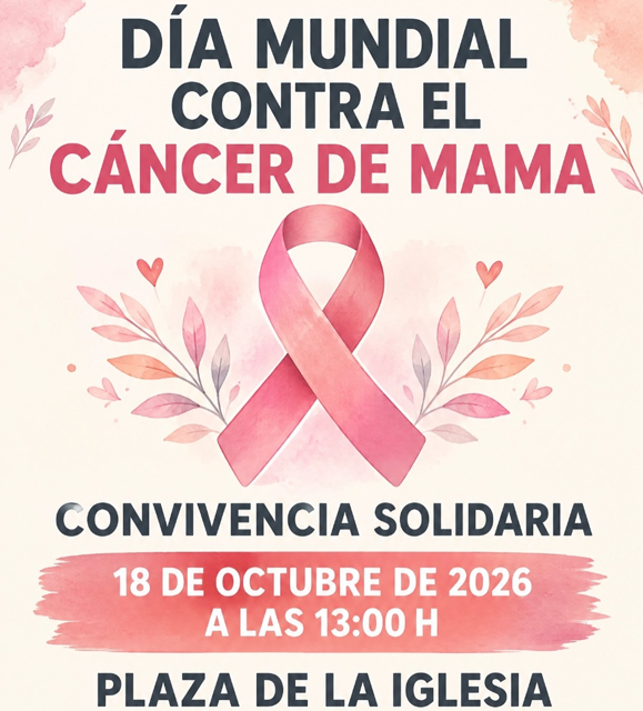 Convivencia Solidaria · Día Mundial contra el Cáncer de Mama