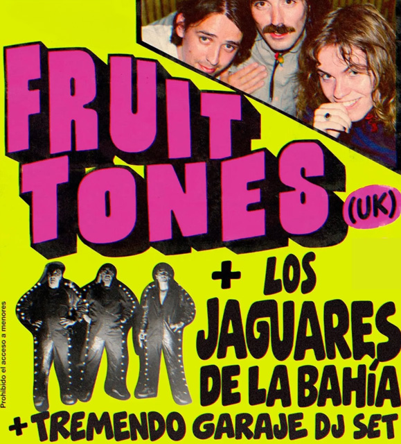 Concierto · Fruit Tones + Los Jaguares de la Bahía