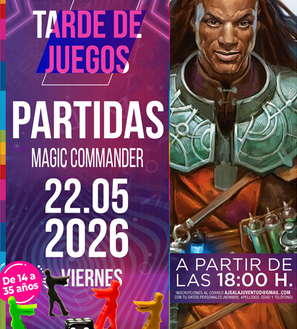 Tarde de juegos · Partidas de Magic Commander