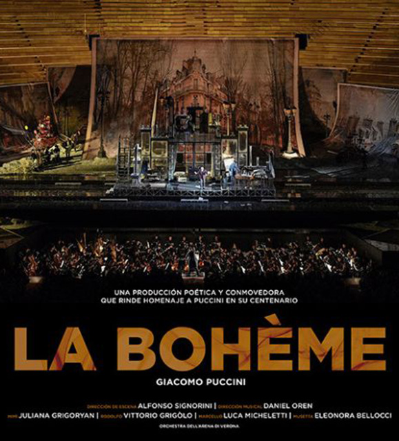 Ópera en el cine. La Bohème