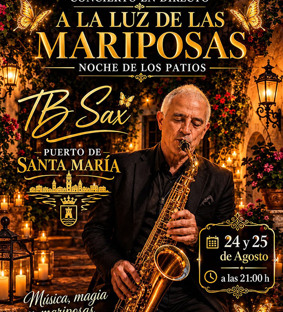 V edición de Patios de El Puerto a la Luz de las Mariposas
