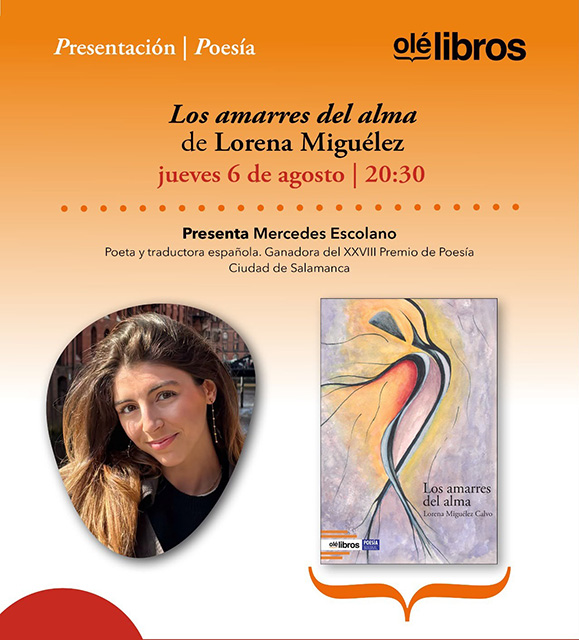 Presentación de libro. Los amarres del alma