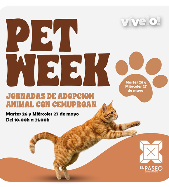 Pet Week. Jornadas de adopción de mascotas