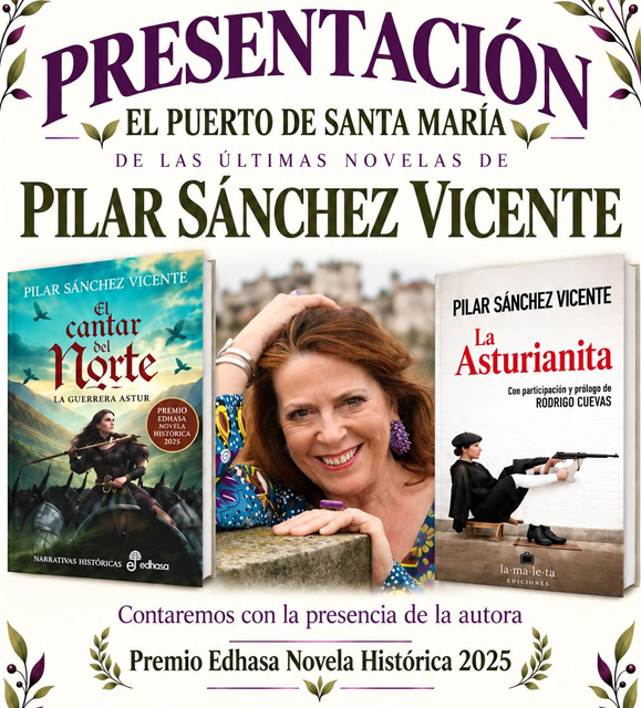 Presentación literaria · Pilar Sánchez Vicente
