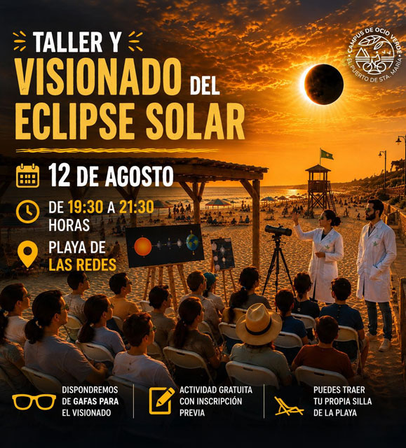 Taller y visionado del Eclipse Solar