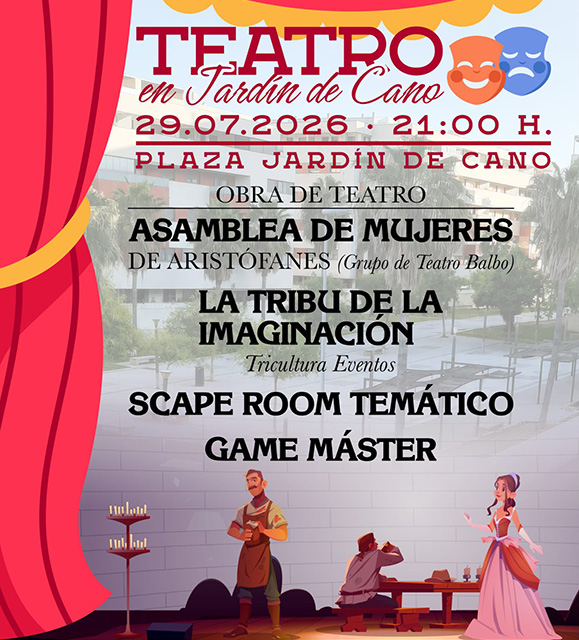 Teatro en Jardín de Cano