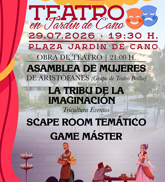 Teatro en Jardín de Cano